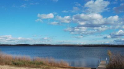 Badestrand von Deutzen mitten im Leipziger Neuseenland