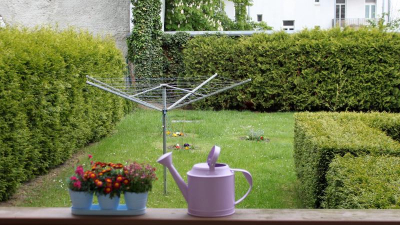 Die Wohnung ist &uuml;berwiegend mit Teppich ausgestattet