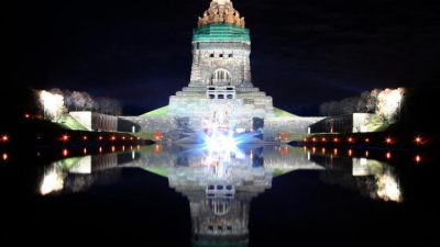 ... das weltber&uuml;hmte V&ouml;lkerschlachtdenkmal im S&uuml;dosten von Leipzig