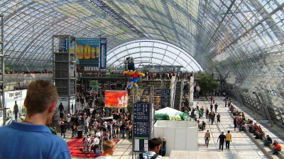 ... und das Leipziger Messegel&auml;nde.