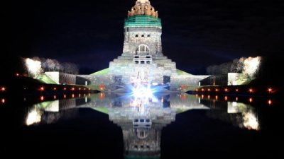 ... das weltber&uuml;hmte V&ouml;lkerschlachtdenkmal im S&uuml;dosten von Leipzig