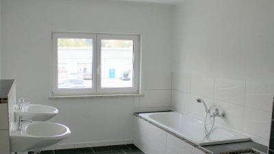 einem Badezimmer einem Badezimmer