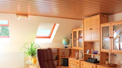 Das Dachgeschoss verspricht Freiraum f&uuml;r die Heranwachsenden.