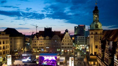 Nur wenige km entfernt liegt die Leipziger City,