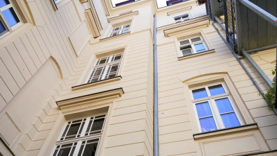 das aus Vorder- und Hinterhaus