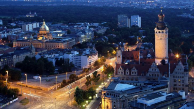Bis zur Innenstadt sind es etwa 400 Meter.
