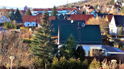 und h&uuml;bschem Balkon