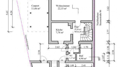 Grundriss Erdgeschoss