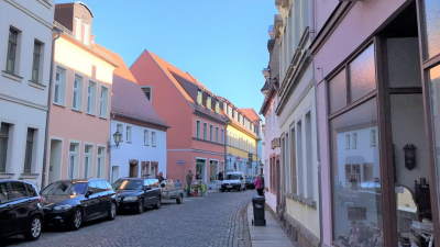 mitten im Stadtzentrum von Grimma.