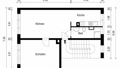 Grundriss - Wohnung 86