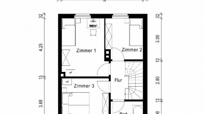 Grundriss Obergeschoss