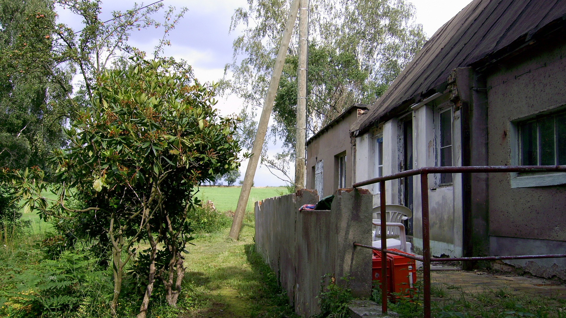 Das Grundst&uuml;ck wurde einige Jahre nicht genutzt 