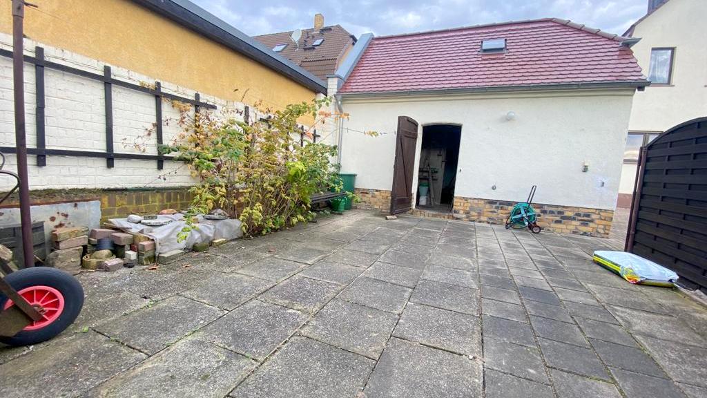 Das Objekt ist allseitig eingefriedet