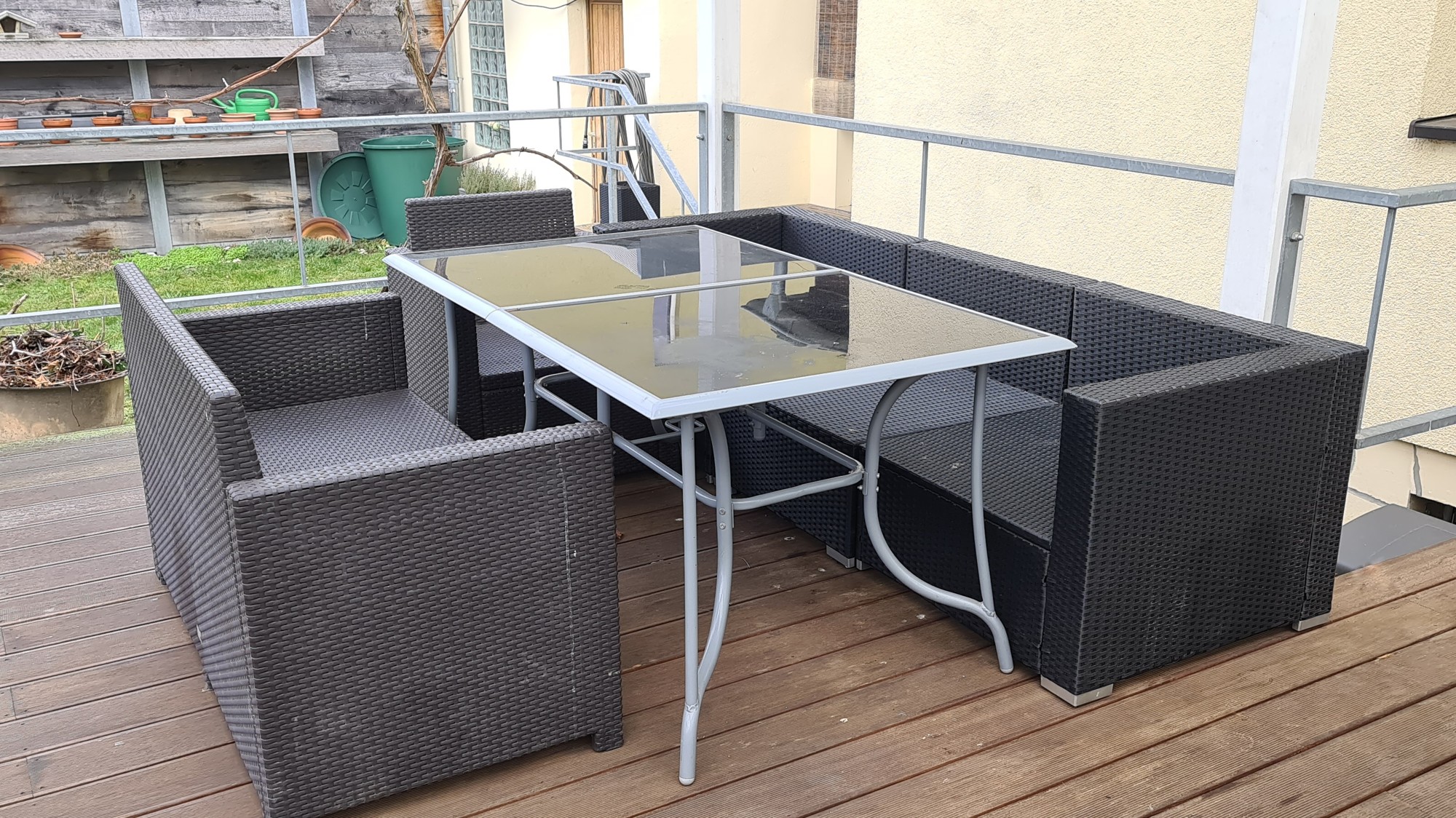 mit Terrasse, Garage 