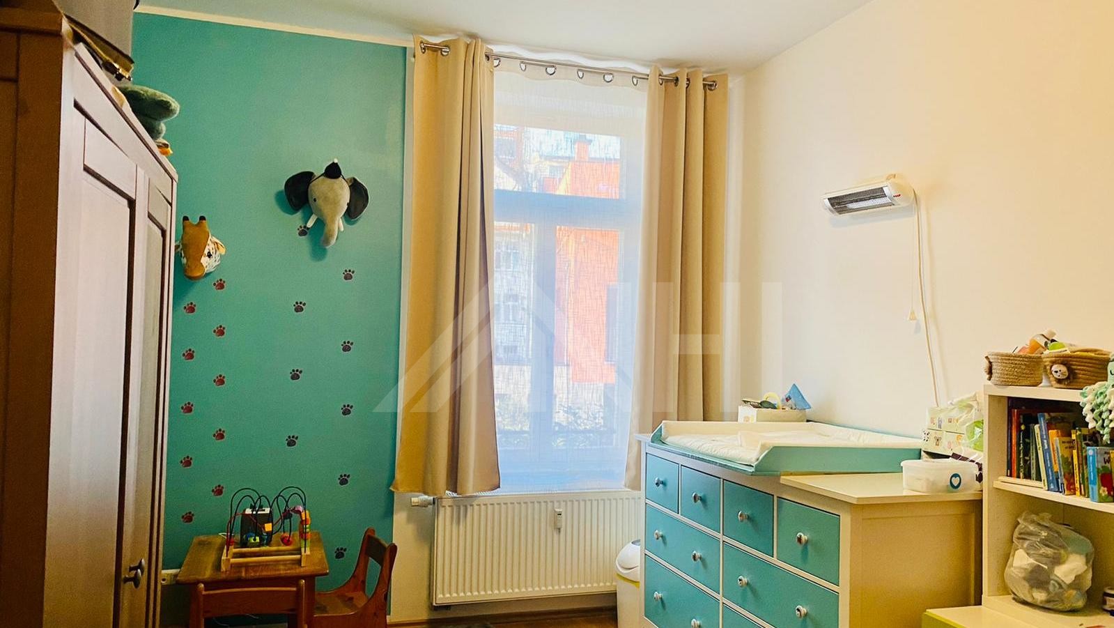 mit Garten und 3 Zimmern 