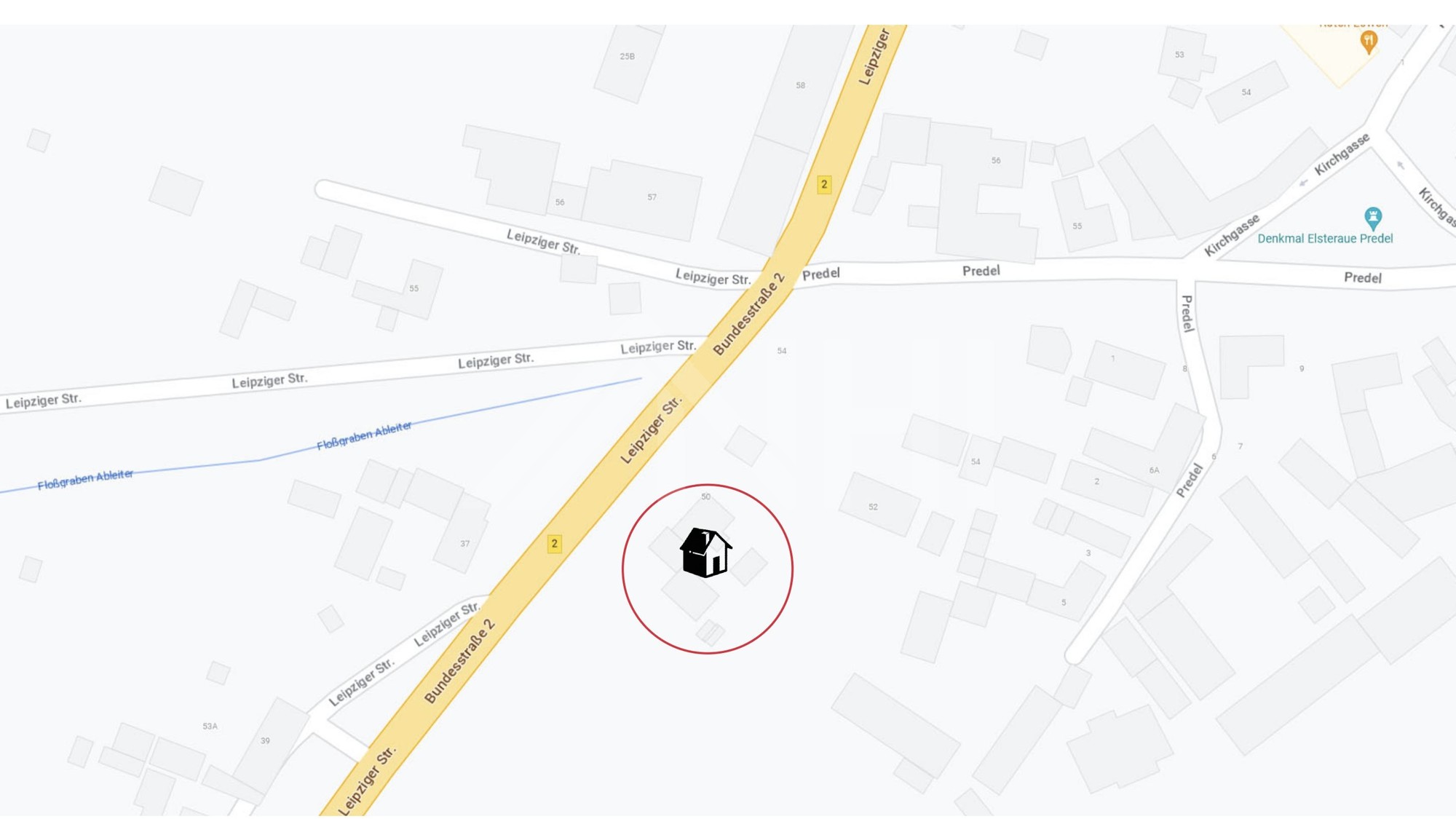 in Predel, einem Ortsteil der Gemeinde Elsteraue.