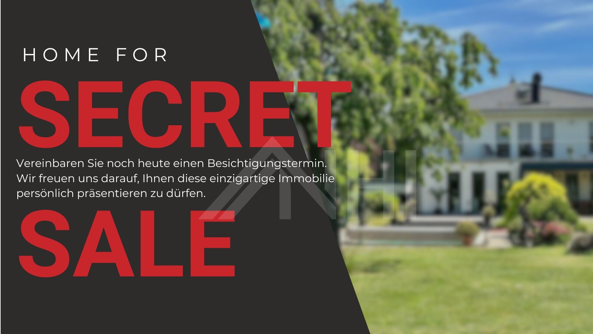 Secret Sale für Luxusimmobilie ... Hochwertiges Einfamilienhaus in idyllischer und beliebter Lage Leipzigs