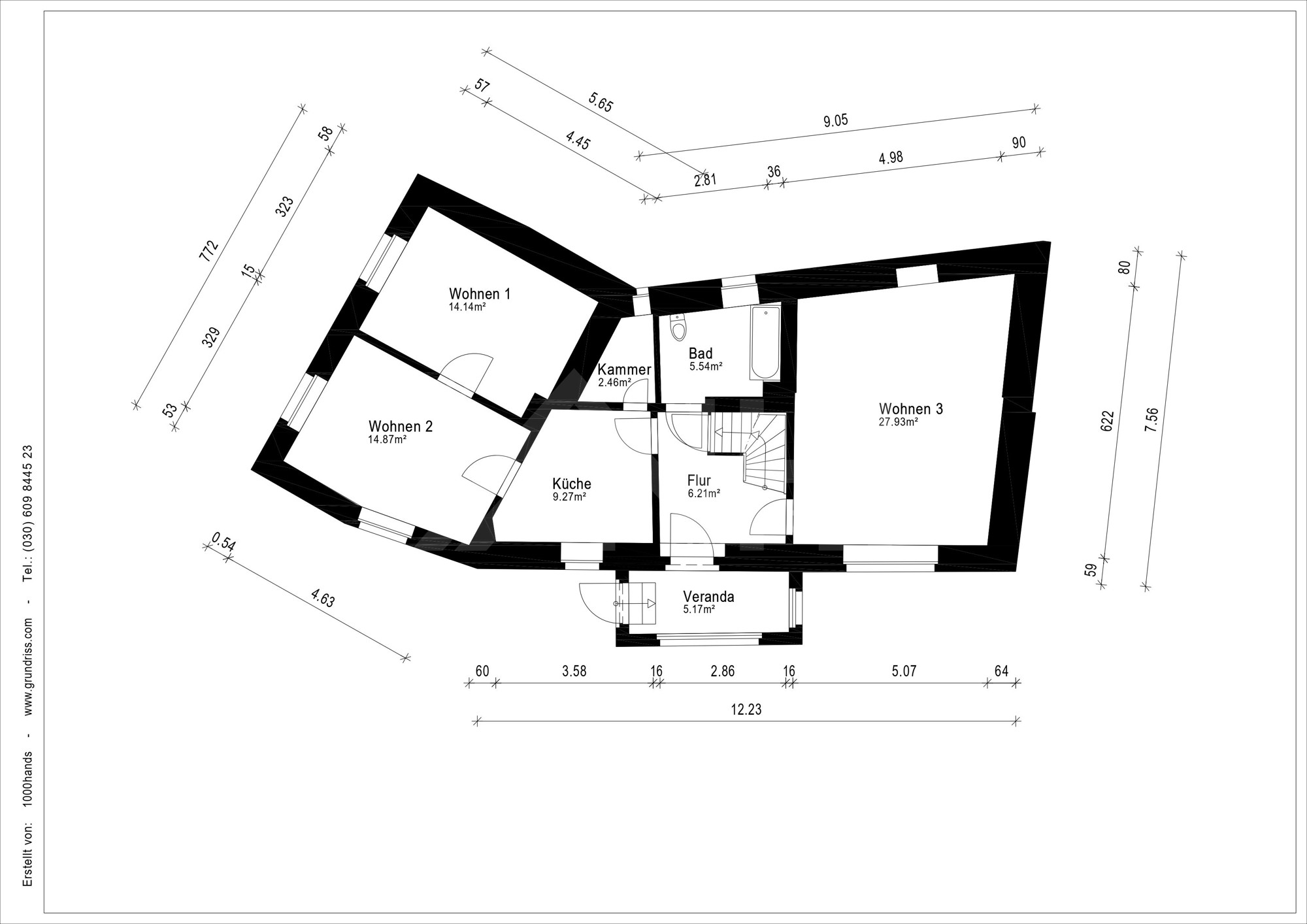 Grundriss Erdgeschoss