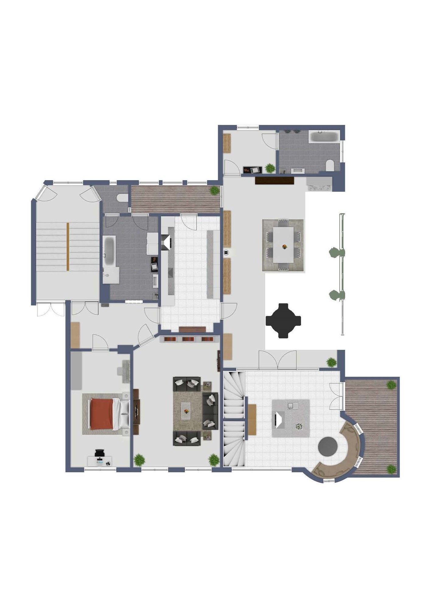 1. Obergeschoss Anbau 1. Obergeschoss Anbau