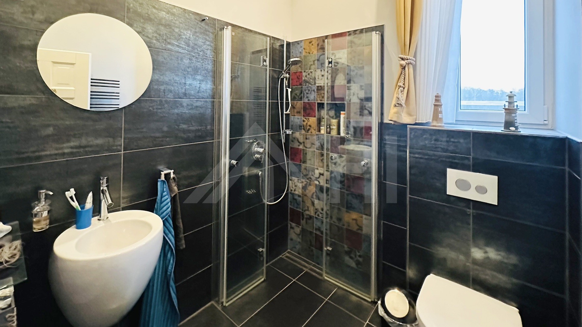 in einem sanierten Zustand