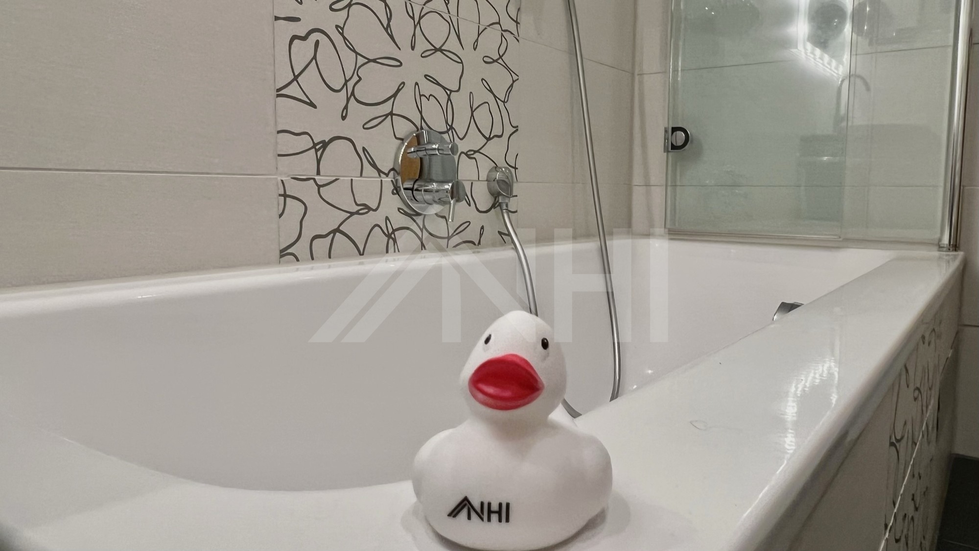 einem Vierfachwohnhaus