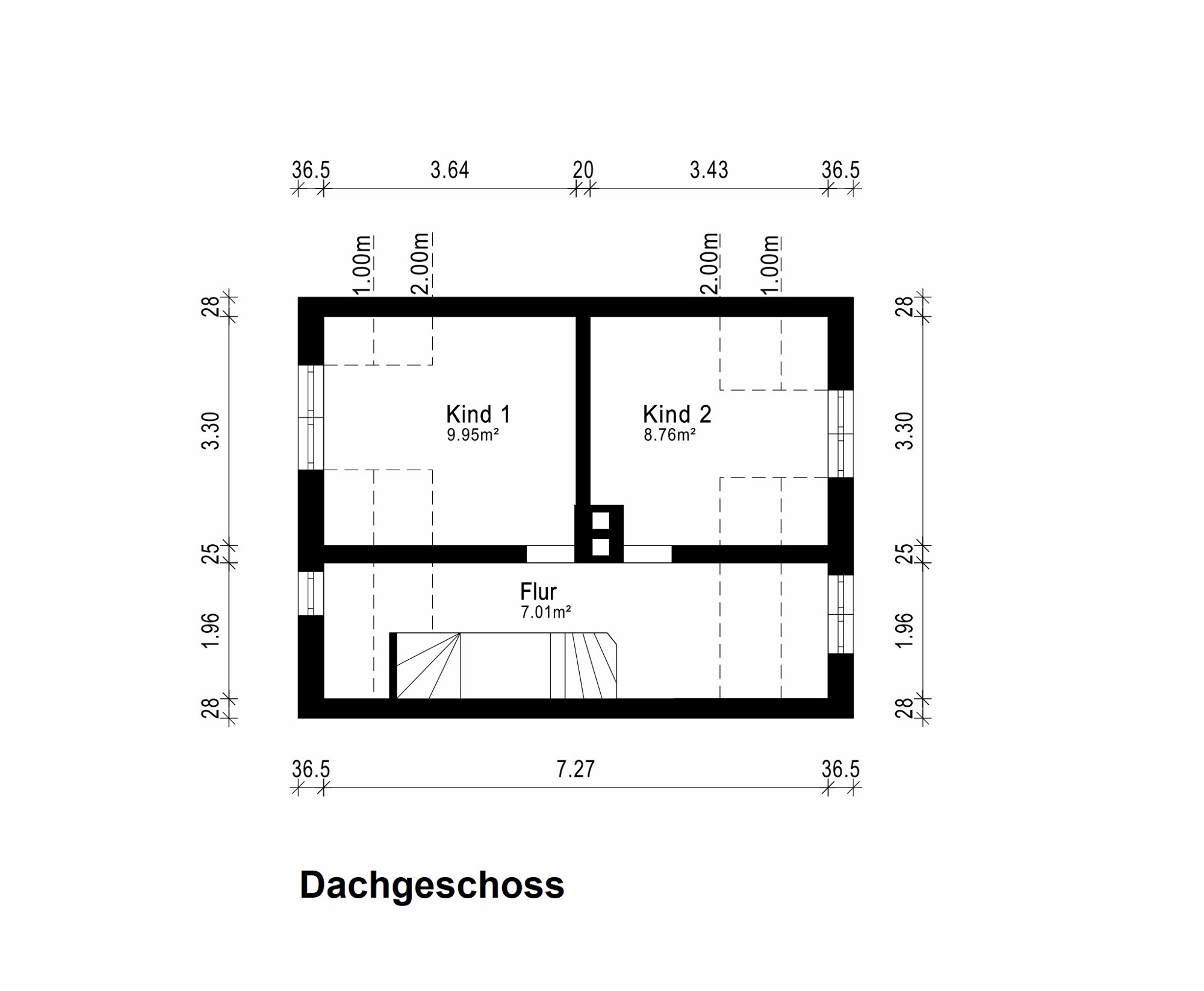 Grundriss Dachgeschoss