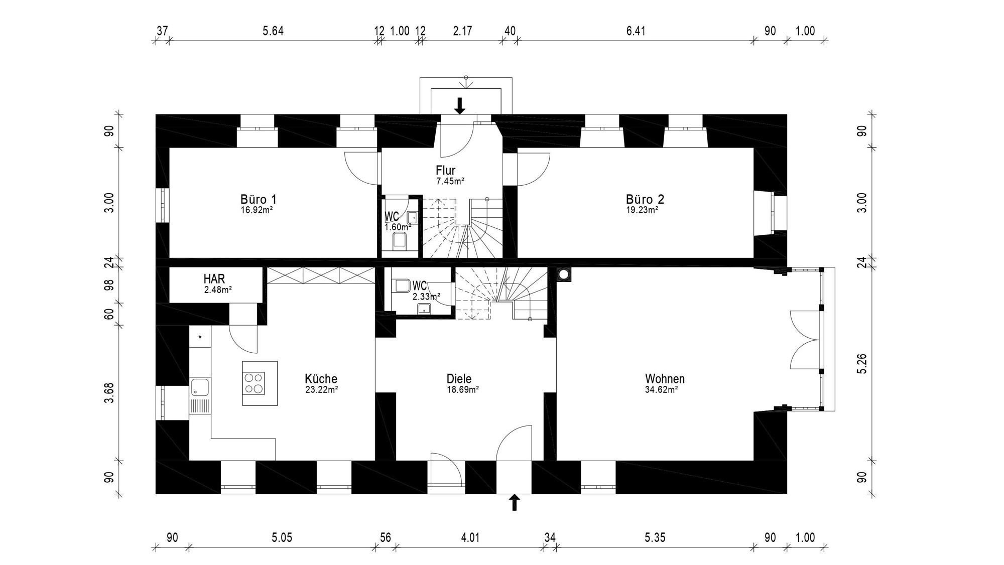 Grundriss Erdgeschoss