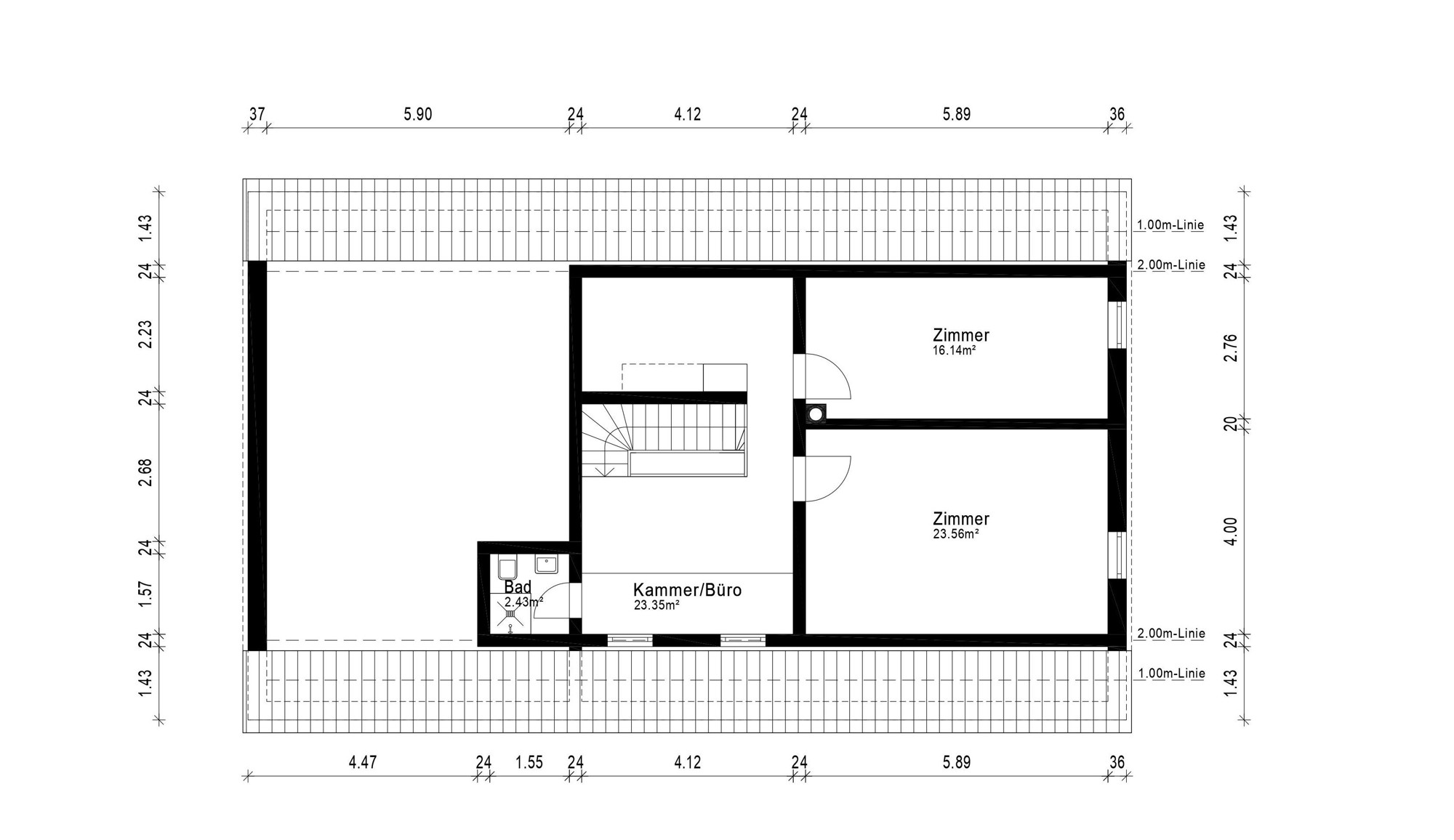 Grundriss Dachgeschoss