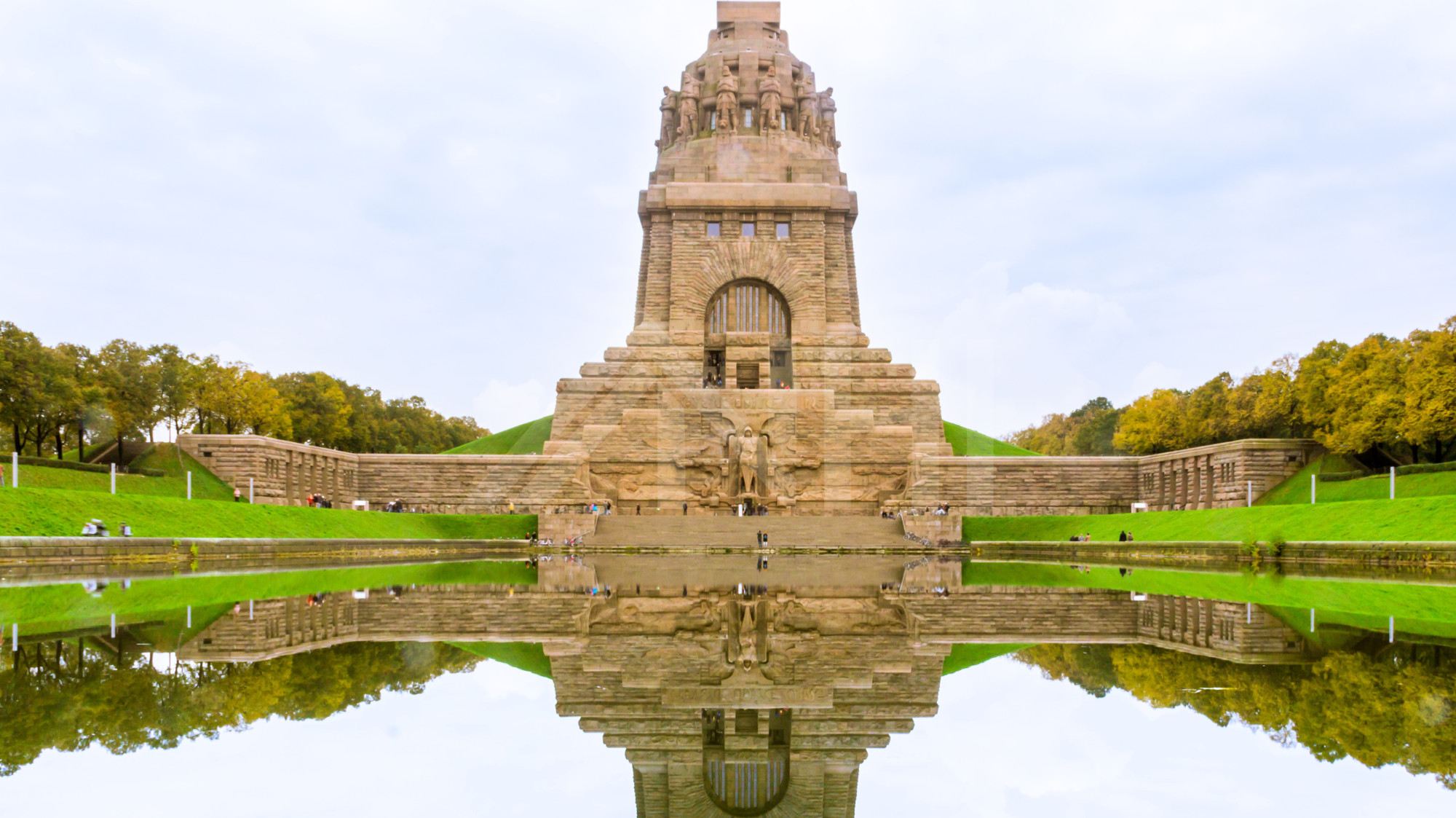 Zuhause am Völkerschlachtdenkmal ... 