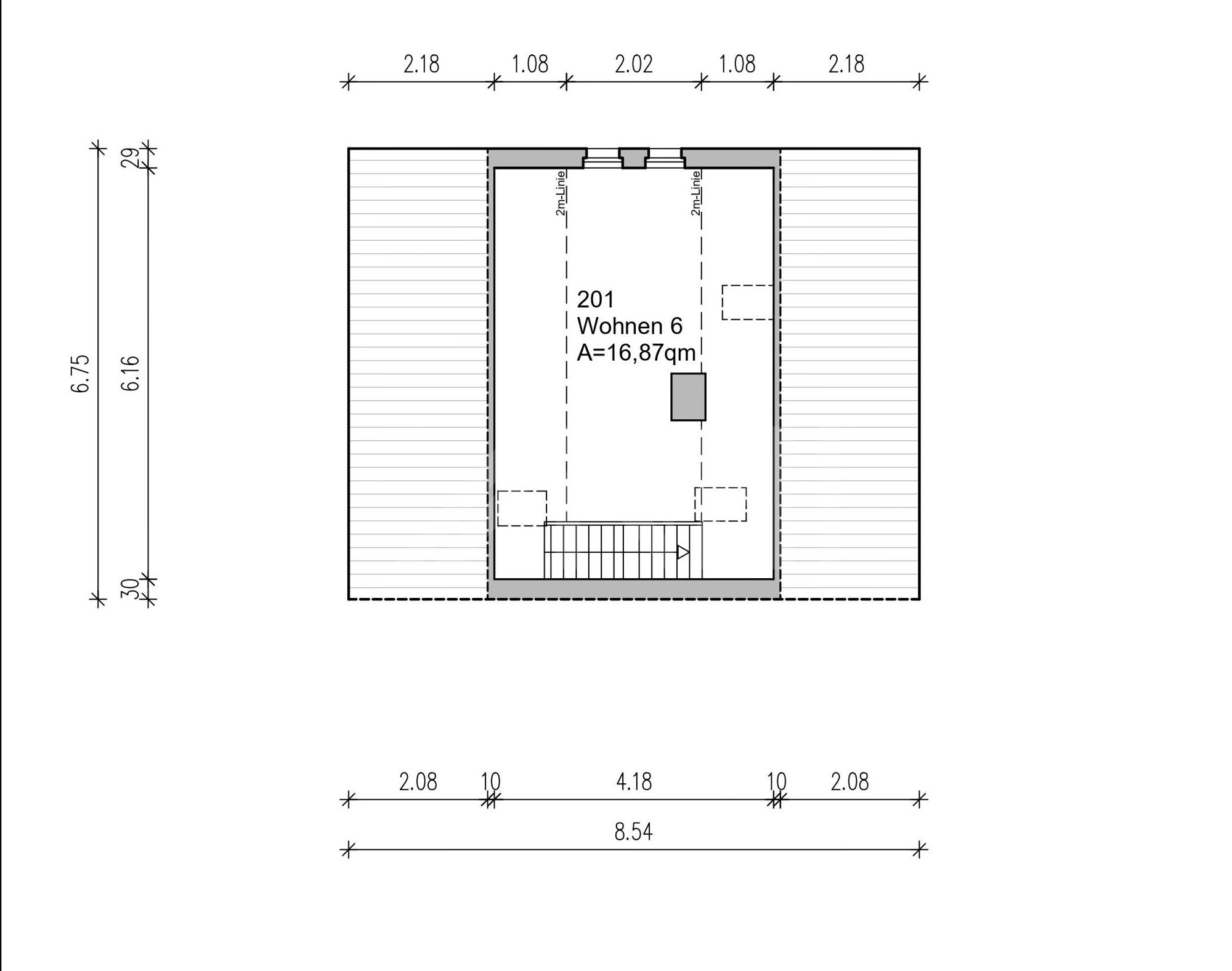 Grundriss Dachgeschoss