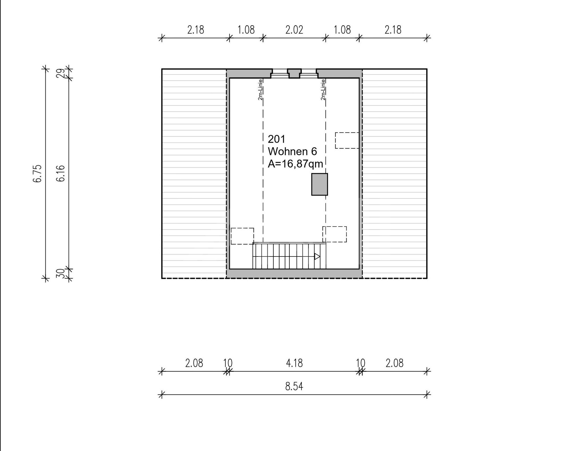 Grundriss Dachgeschoss