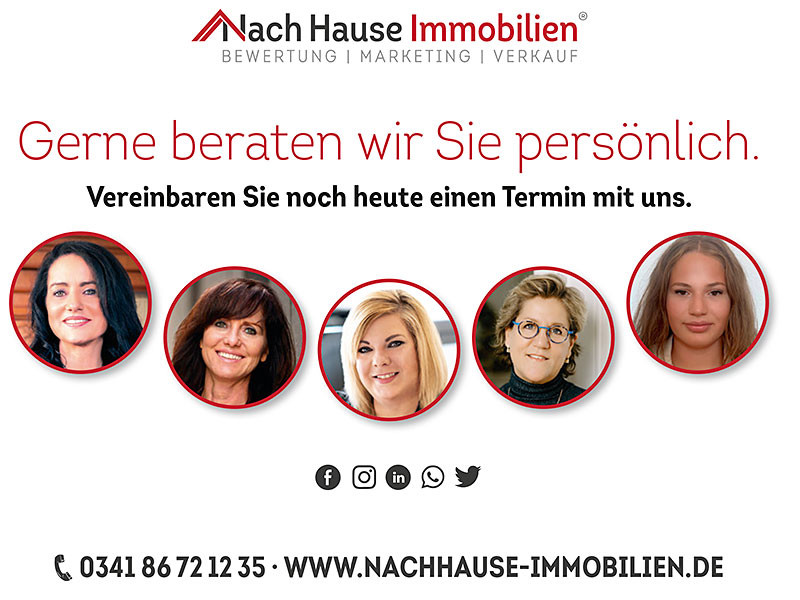 Immobilie verkaufen Haus kaufen Nach Hause Immobilien GmbH Team