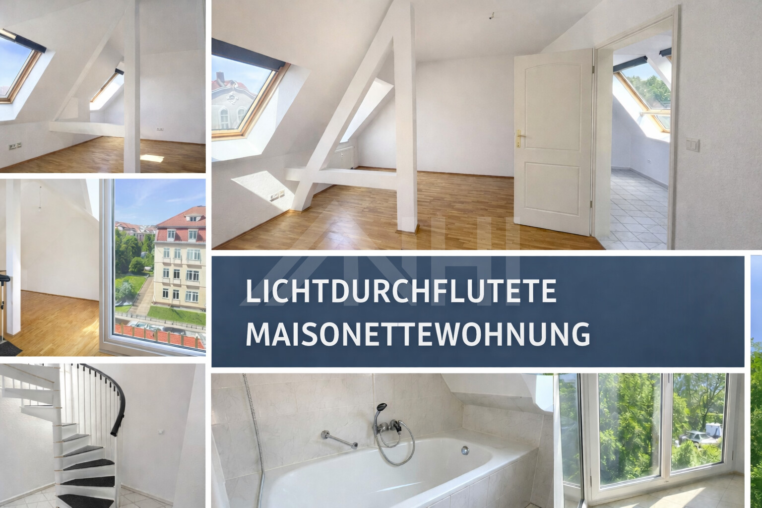Zwei Ebenen zum Ankommen ... Charmante Maisonette in Markkleebergs sch&ouml;nster Lage