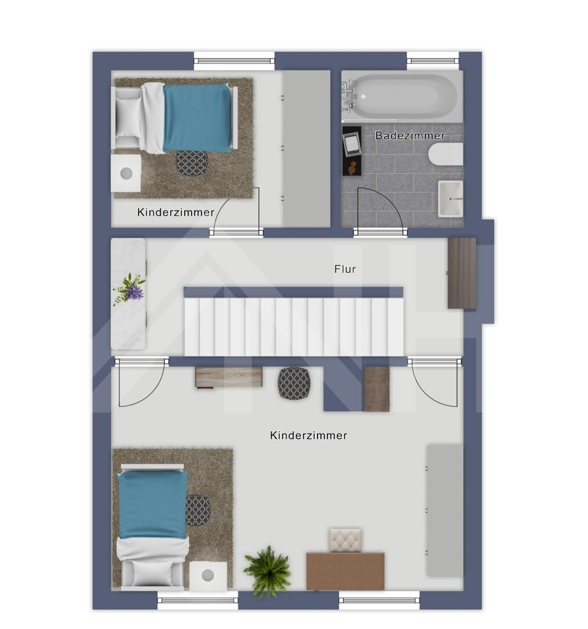 Obergeschoss 5 - Zimmer