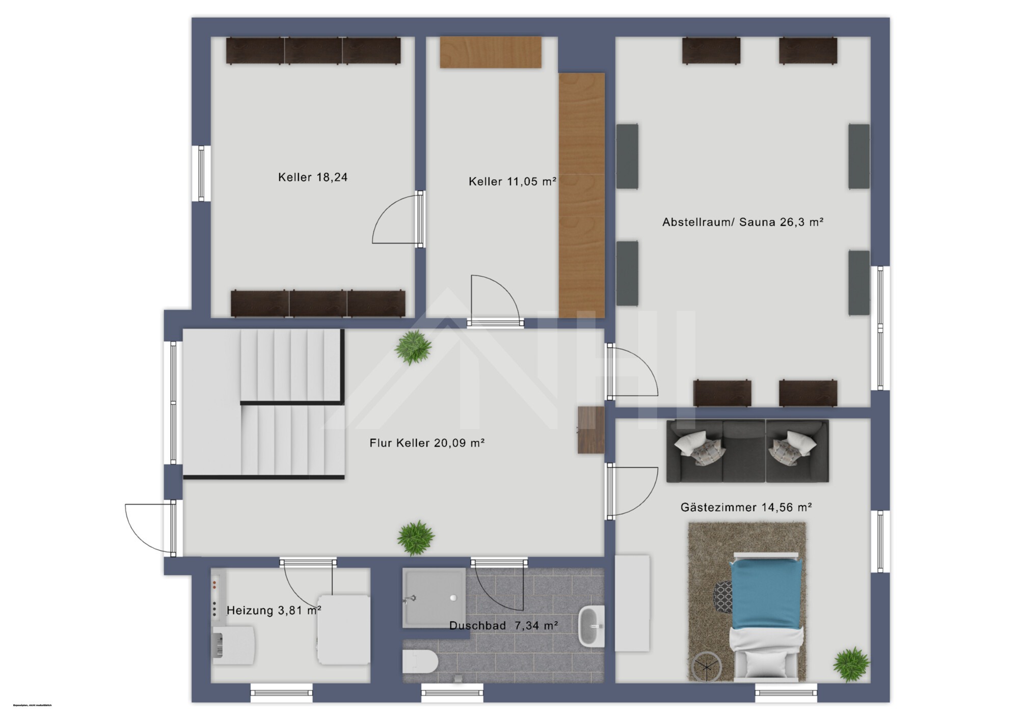 Kellergeschoss Kellergeschoss