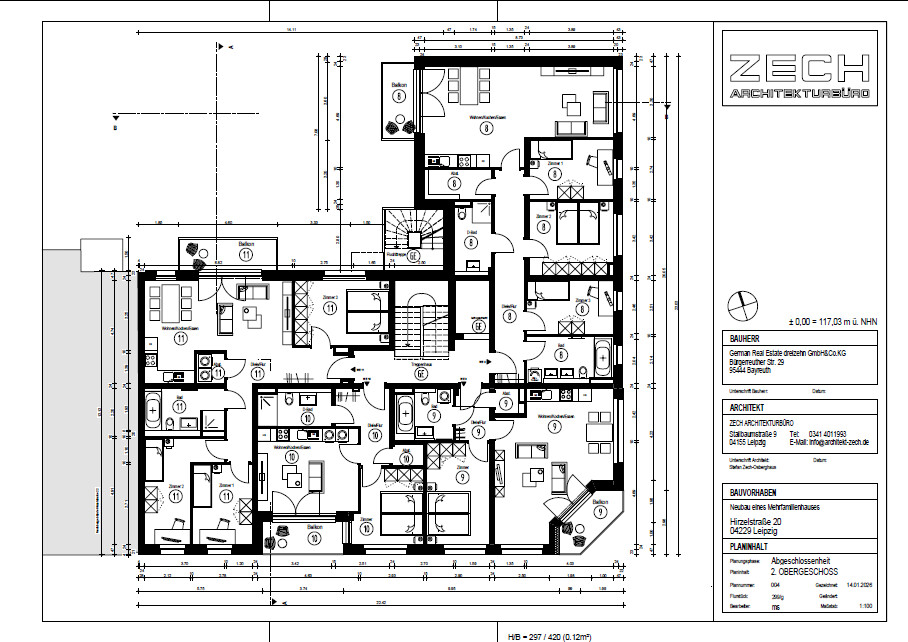 Grundriss 2.OG Grundriss 2.OG