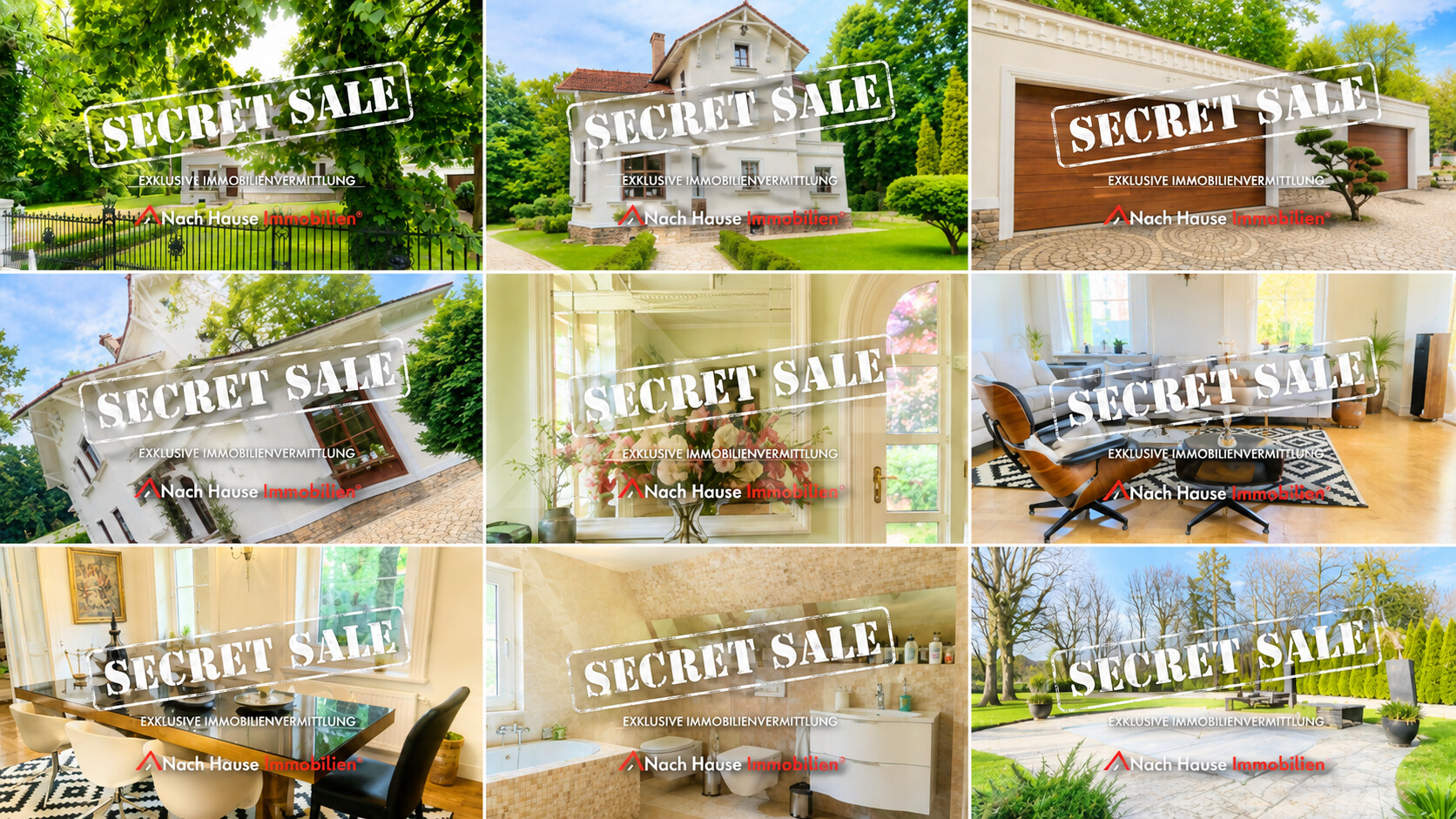 Secret Sale ... Au&szlig;ergew&ouml;hnliches Villenanwesen auf 10.000 m&sup2; Parkgrundst&uuml;ck mit Swimmingpool und beeindruckender Koi-Anlage