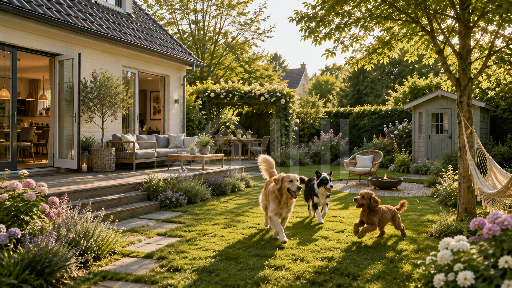 Einfamilienhaus mit Terrasse und Garten ... Haus &bdquo;Fitis