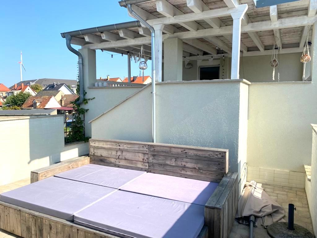 Atelier, das durch die Terrassen Atelier, das durch die Terrassen