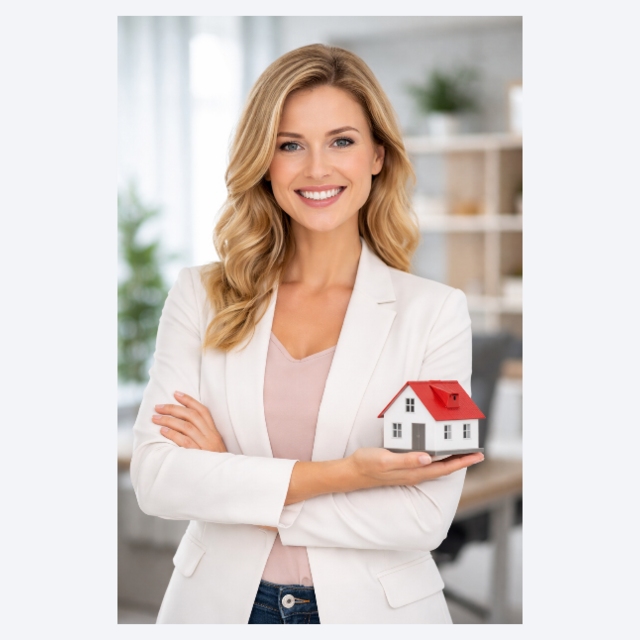 Immobilienexpertin mit Herz Portrait von Melanie Hoffmann